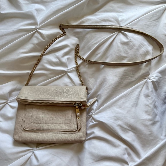 Beige/Light Pink Purse - Picture 1 of 9